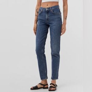 AGOLDE Lyle low rise slim Size 23 Organic Cotton-elastane